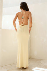 Tropiluxe Maxi Dress Yellow